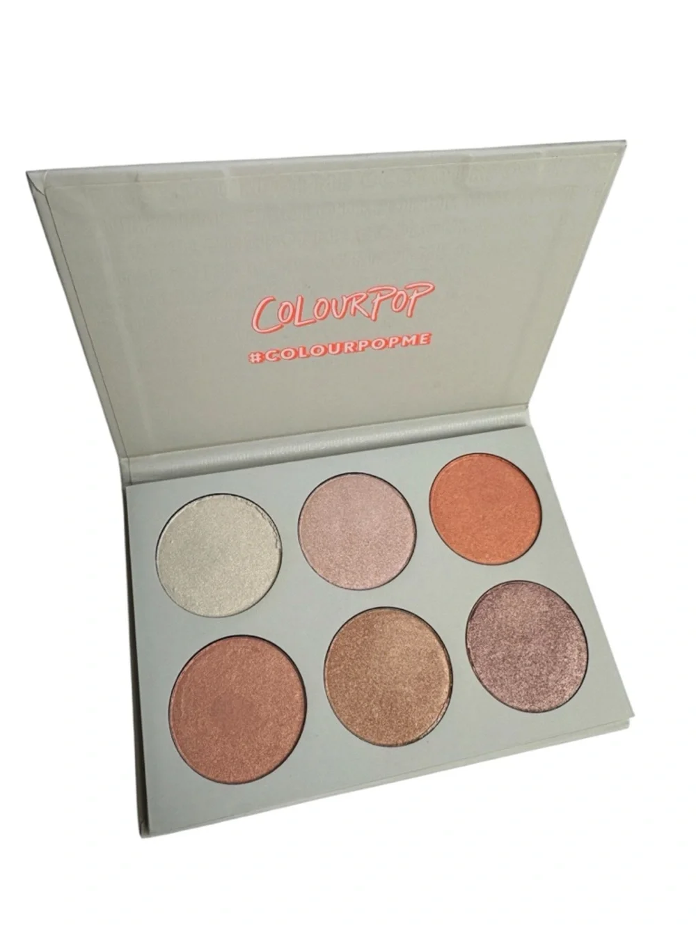 Colourpop lightly swatched